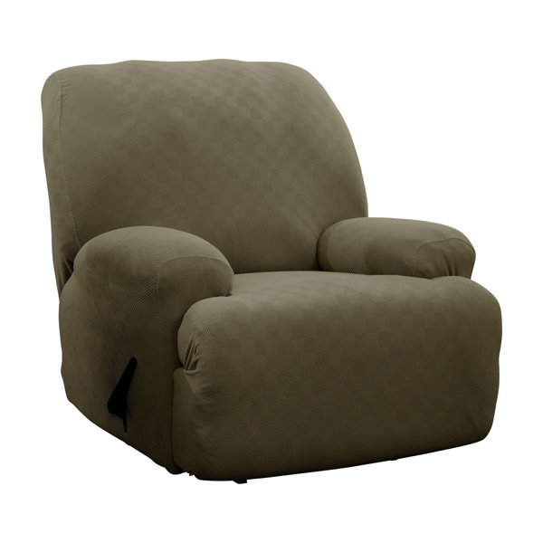 Red Barrel Studio® Jumbo Box Cushion Recliner Slipcover & Reviews Wayfair